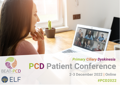 BEAT-PCD Patient Conference 2-3 December 2022 Online